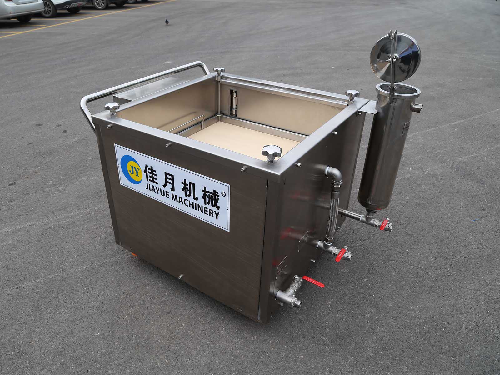單(dan)槽(cao)濾(lv)紙濾油機(ji)