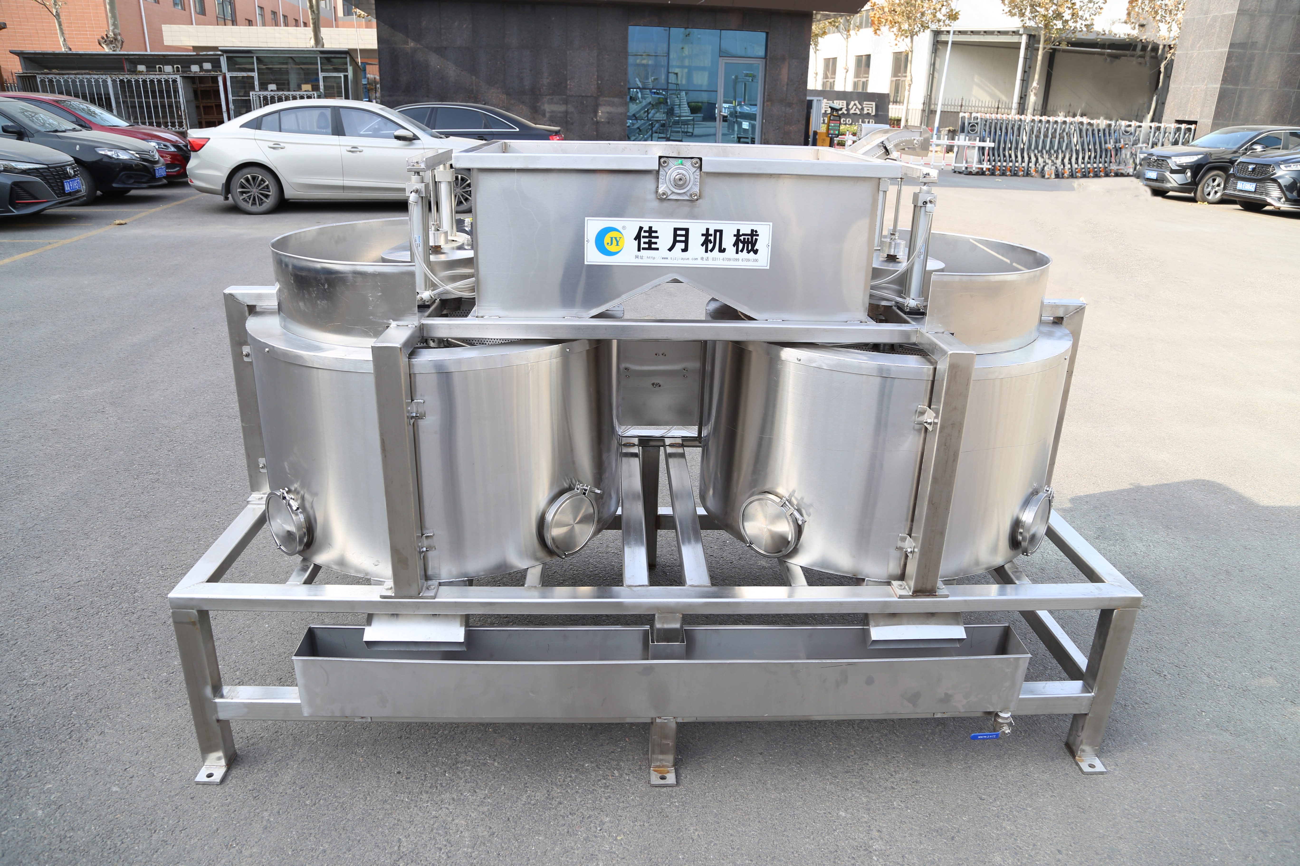 雙(shuang)聯脫(tuo)油機(ji)